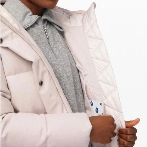 Lululemon Wunder Under Puffer Jacket Size 8 - Picture 9 of 13